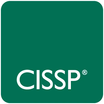 ISC2 Certificeret Information Sysems Security Professional sertifiseringsbadge oppnådd etter deltakelse på CISSP Kurs